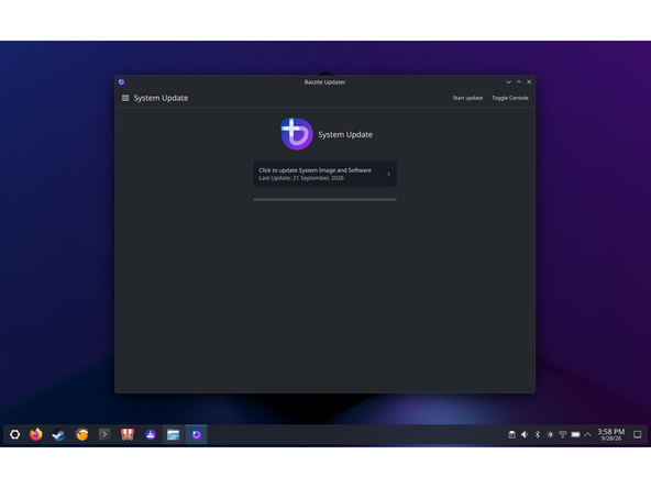 Whether updates are run automatically or manually, certain types of updates require the system to be rebooted before they take effect. These include the Linux kernel, system libraries, driver packages, and the desktop environment.