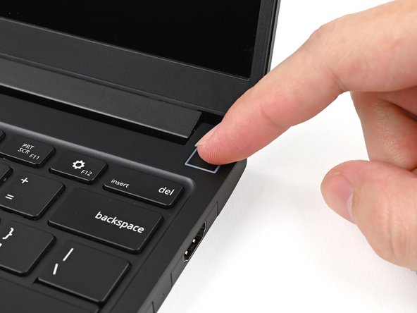 Plug the USB-C Cable into any USB-C port on your laptop.