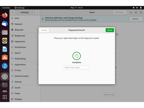 Once it's successful, you will see the word Complete.