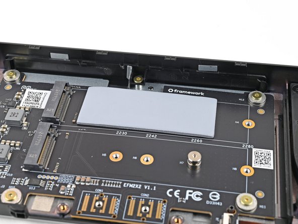 Remove the blue liner to expose its top side.