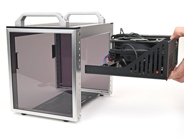 Your rack may look different, but the procedure should remain the same. Refer to your rack's instructions for any additional installation procedures.