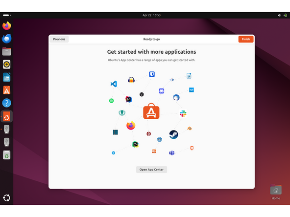 Decide if you want to help improve Ubuntu by sending error reports back to them. Click next.