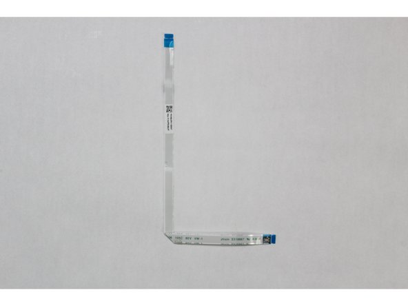 Remove the Fingerprint Cable away and keep it in a safe place as you'll need to connect it back when you install the replacement Keyboard.