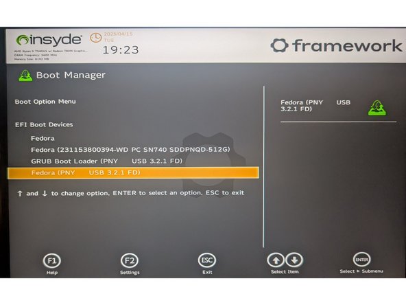 Once you have reviewed the previous step, continue