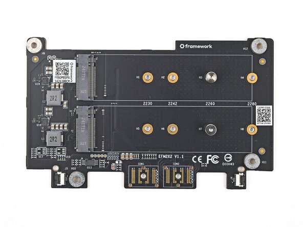 Install Dual M.2 Adapter