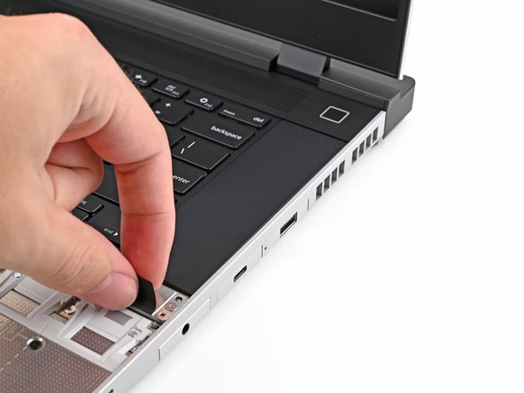 To remove a spacer, follow the same removal procedure as the Numpad.