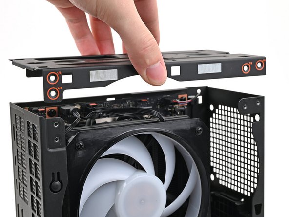 Lift the top plate off the Desktop and remove it.