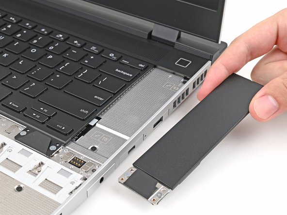 To remove a spacer, follow the same removal procedure as the Numpad.