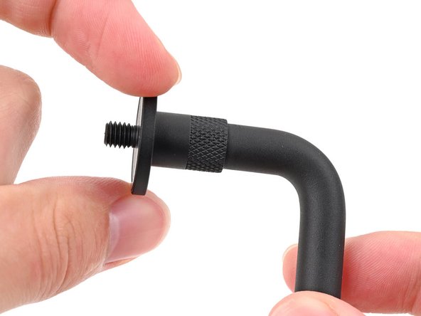 Rotate the screw threads on both sides counterclockwise to ensure they're as high up as they go. Otherwise, they might not install correctly.