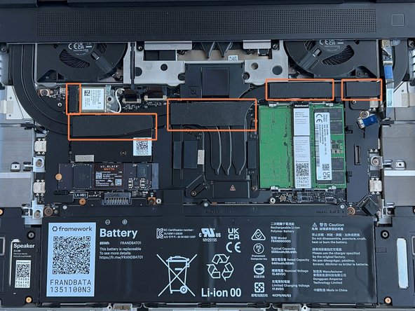 With all five of the sponges applied, it should look like this!