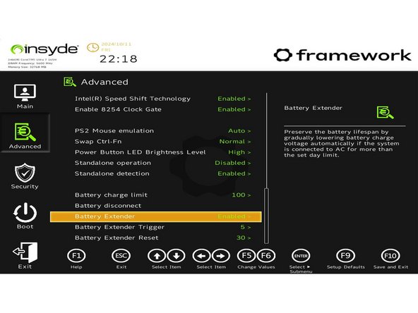 Using the Arrow Keys, navigate to &quot;Setup Utility&quot; and press &quot;Enter&quot;.