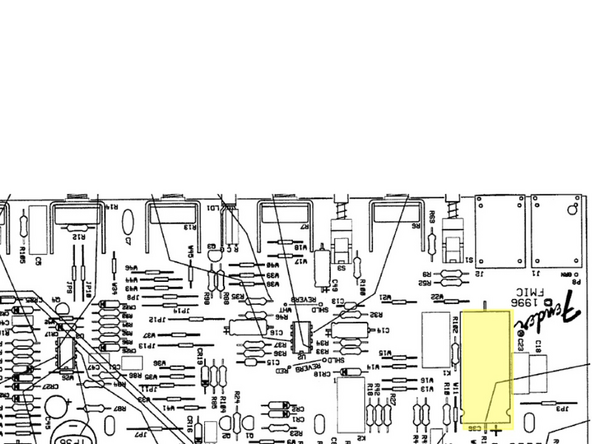 Install 100uf/  450V caps in C31 and  C32, 47uf/ 500V caps in C33  and  C34, and 22uf/ 500V caps in C35  and  C36