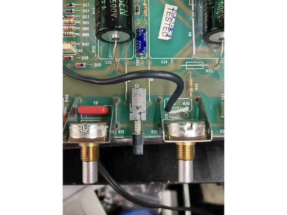 On volume pot(R6) leave pins 2 and 3 unsoldered - you'll see why in the next step