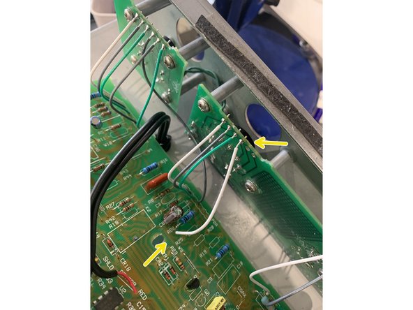 Use one of the  smaller wires to connect the pad  from V2 - 4 on the Tube  PCB to the  top side of  R22 on the Main PCB