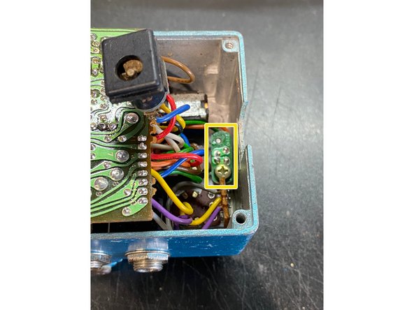 Remove the LED circuit board