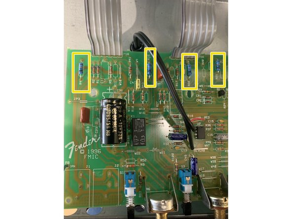On  the Tube PCB install the 82k 1/2W resistor at R57 and a 100k 1/2W resistor at R58