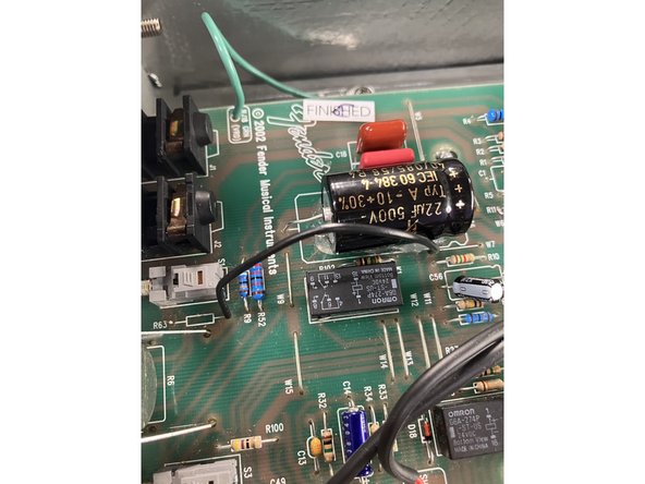 Remove Jumper W7( On older Hot Rods this is W11 - See 2nd pic) and Resistor R63