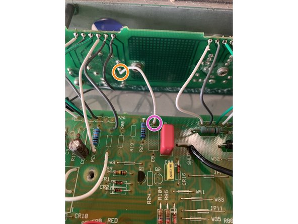 Desolder tube pin 8 on the  Tube PCB V2
