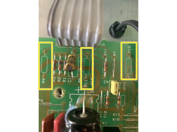 Remove Resistors: R4, R11, R12, R16, R18, R19, R20, R21,  R22,  R24, R25, R44