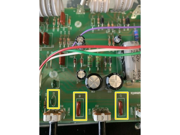 Remove C5, C6, and C7