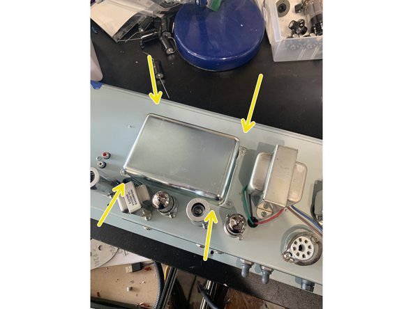 Screw the main PCB back  into the chassis and put the bias pot back to where it was.