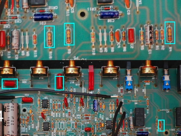 3: Remove R4, R9, and R18