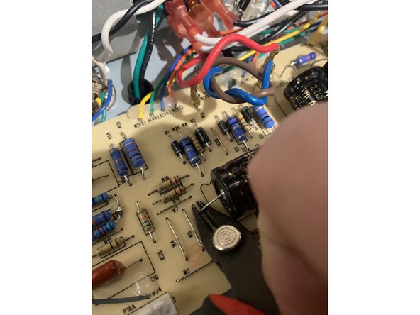 Be careful that your soldering iron isn't too hot. The solder  pads and circuit traces on the PCBs are fragile and prone to curling and separating from the PCB.