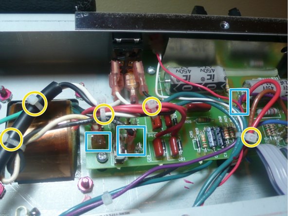 Clip all of  the wire  ties