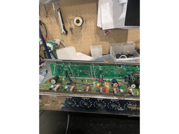 Main PCB solder pads are marked next to  each group of  holes and numbered  left to right: P1A, P2A, P3A, P4A and then  each hole in the group is numbered left to right