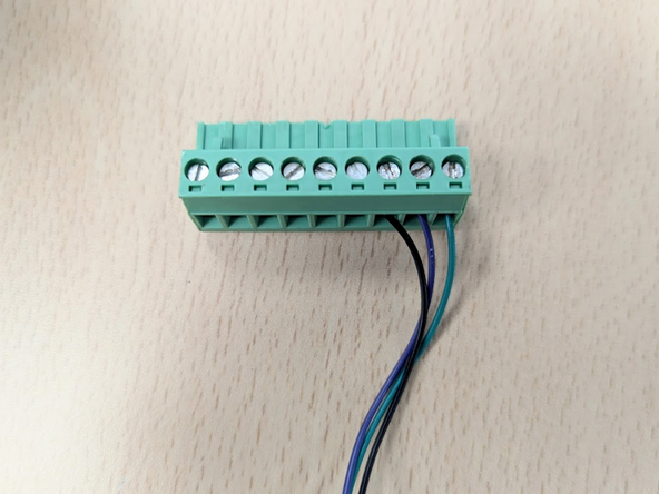 Trim any excess cable tie.