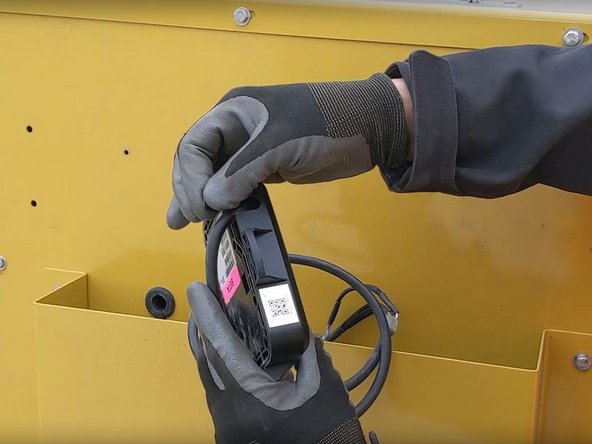 The GO Rugged harness can be positioned out the back of the device for through hole mounting or it can be positioned to exit the side of the device.