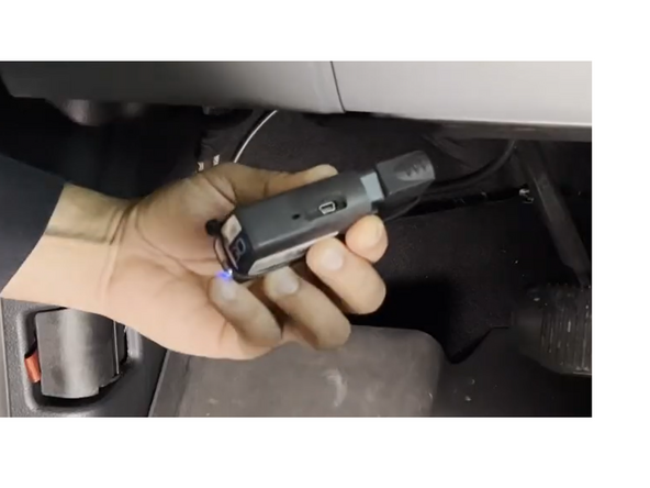 Remove the GO device as needed and expose the IOX port.