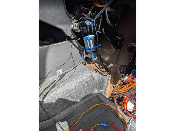 Firmly mount the GO device to a suitable bracket.