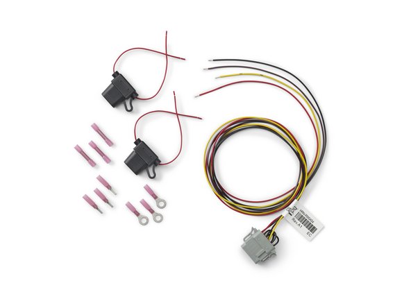 HRN-RW04K4 4-Wire GO RUGGED Differential Harness for negative battery disconnect