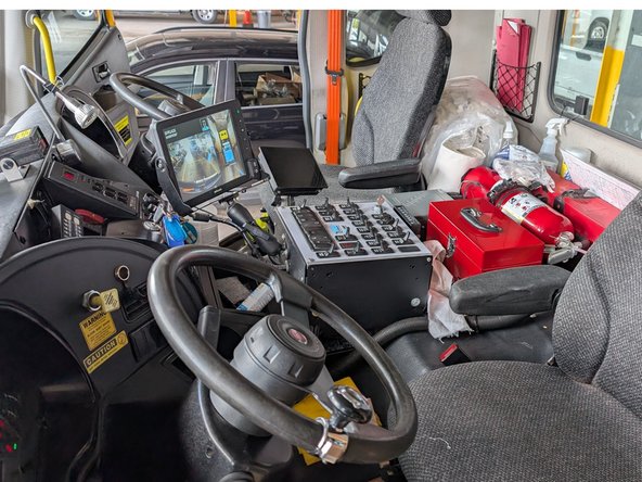 Integration port is located in the center console panel.