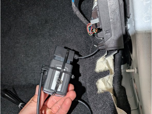 Secure it using a zip tile.