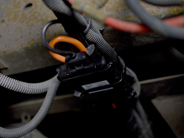 Trim any excess cable tie.