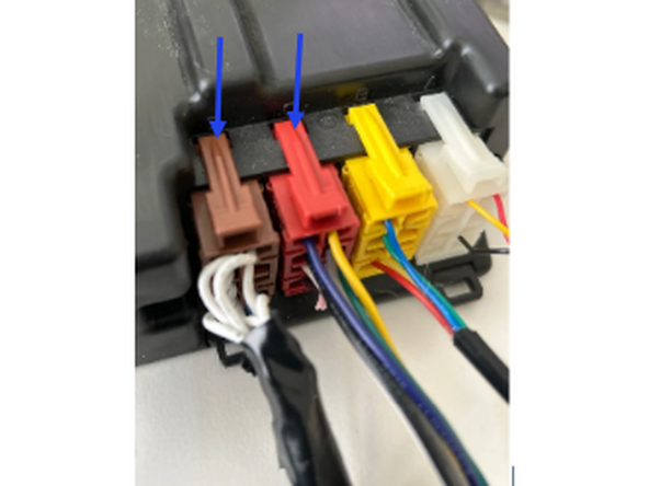 If during the installation you find any other configuration, please refer to Tachograph Solution Installation Guide