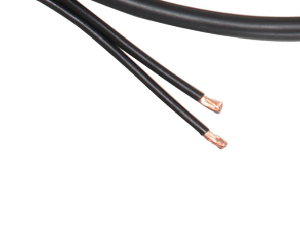 Connect the black wires of the HRN-RELAYKIT harness to each end of the starter wire.