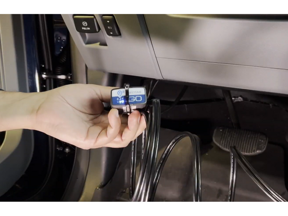 Remove the cable from the IOX port on the GO device.