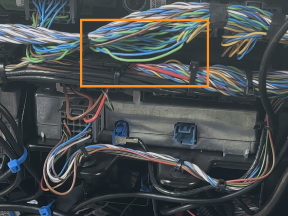 If the wires are twisted, slightly untwist them first.