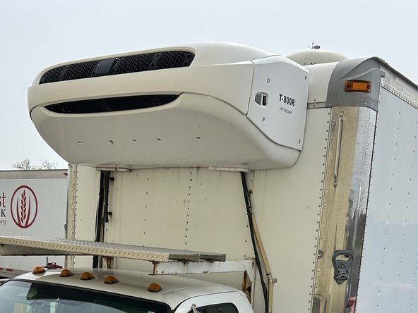 In this installation, we will be using the ThermoKing T-800R (outside cab connection) &amp; ThermoKing V300 (inside cab connection) as an example.