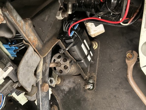 Trim any excess cable tie using flush cutters.