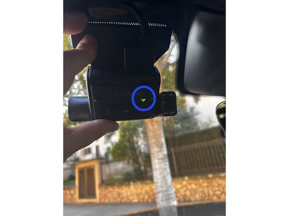 Status LED will start blinking Blue