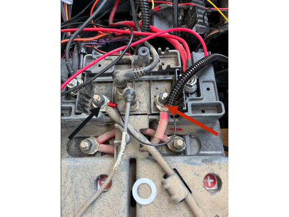 Locate true ignition source on the Purple wire as shown. Connect yellow wire from the HRN-RW03K4 harness to that Purple wire using a heat shrink butt connector.