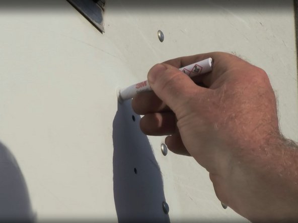 Next, clean the points using the alcohol pads and then prime the points using the 3M adhesive primer.