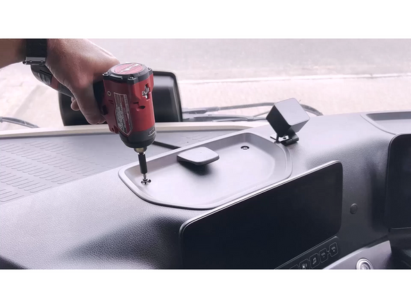 In this example we need to go from passenger side of the vehicle, across the dash, and up the driver's a-pillar.