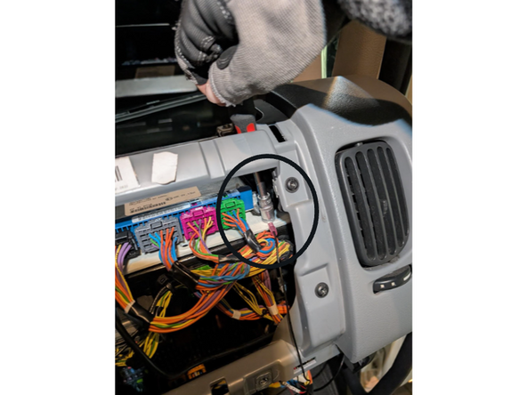 Ignition Power: Fuse F32 (Yellow Square).