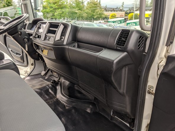 Complete an install check for the GO device. Reinstall all dash panels when completed.