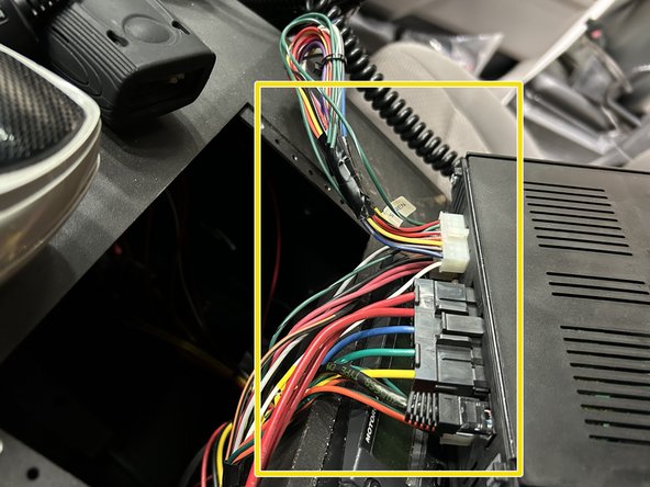 Controllers may have the wiring connected directly to the back of the control panel.